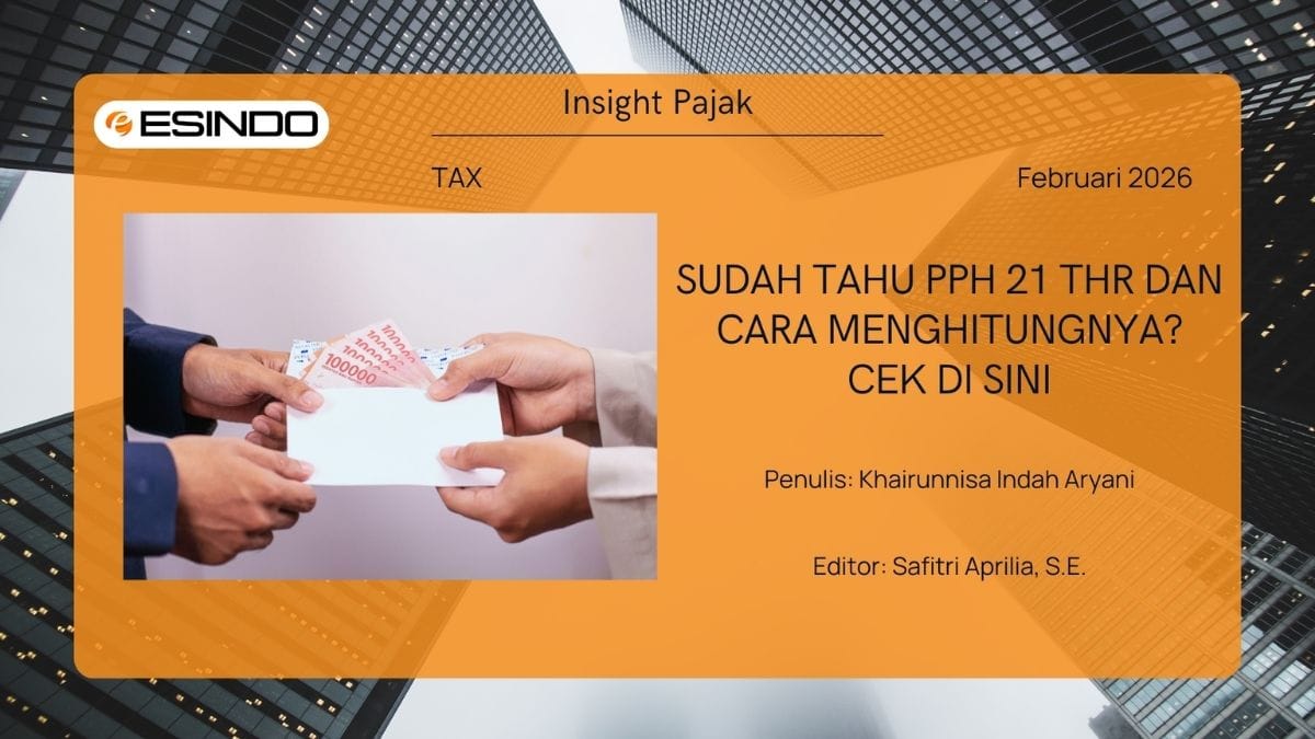 PPh 21 THR dan Cara Menghitungnya