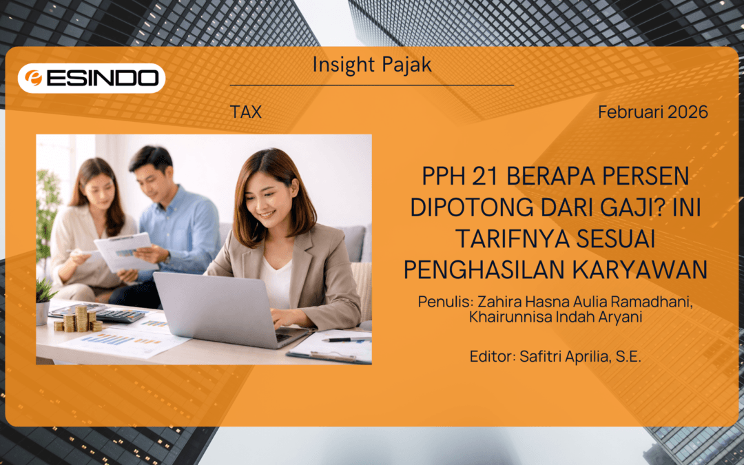 PPh 21 Berapa Persen Dipotong dari Gaji? Ini Tarifnya Sesuai Penghasilan Karyawan