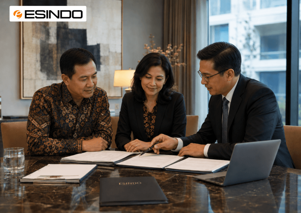 Diskusi manajemen risiko kepatuhan formal bersama konsultan pajak Jakarta tepercaya Esindo.