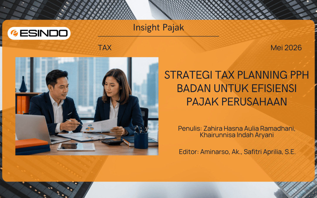 Strategi Tax Planning PPh Badan untuk Efisiensi Pajak Perusahaan