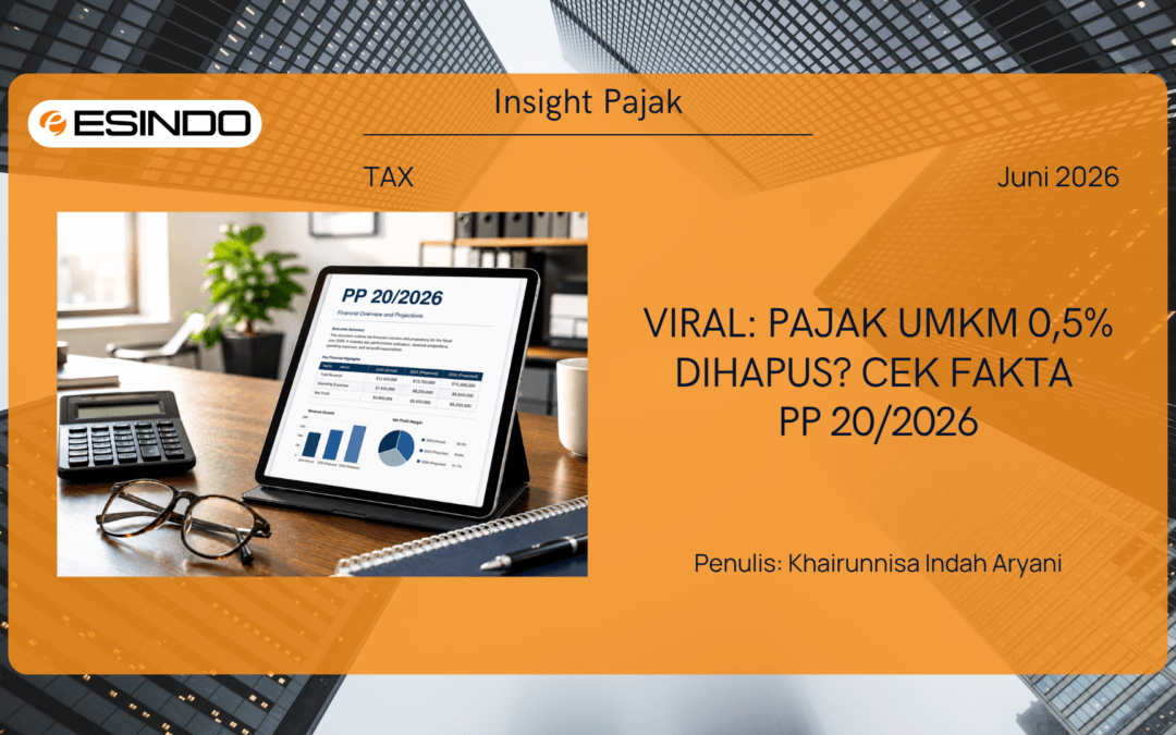 Viral: Pajak UMKM 0,5% Dihapus? Cek Fakta PP 20/2026