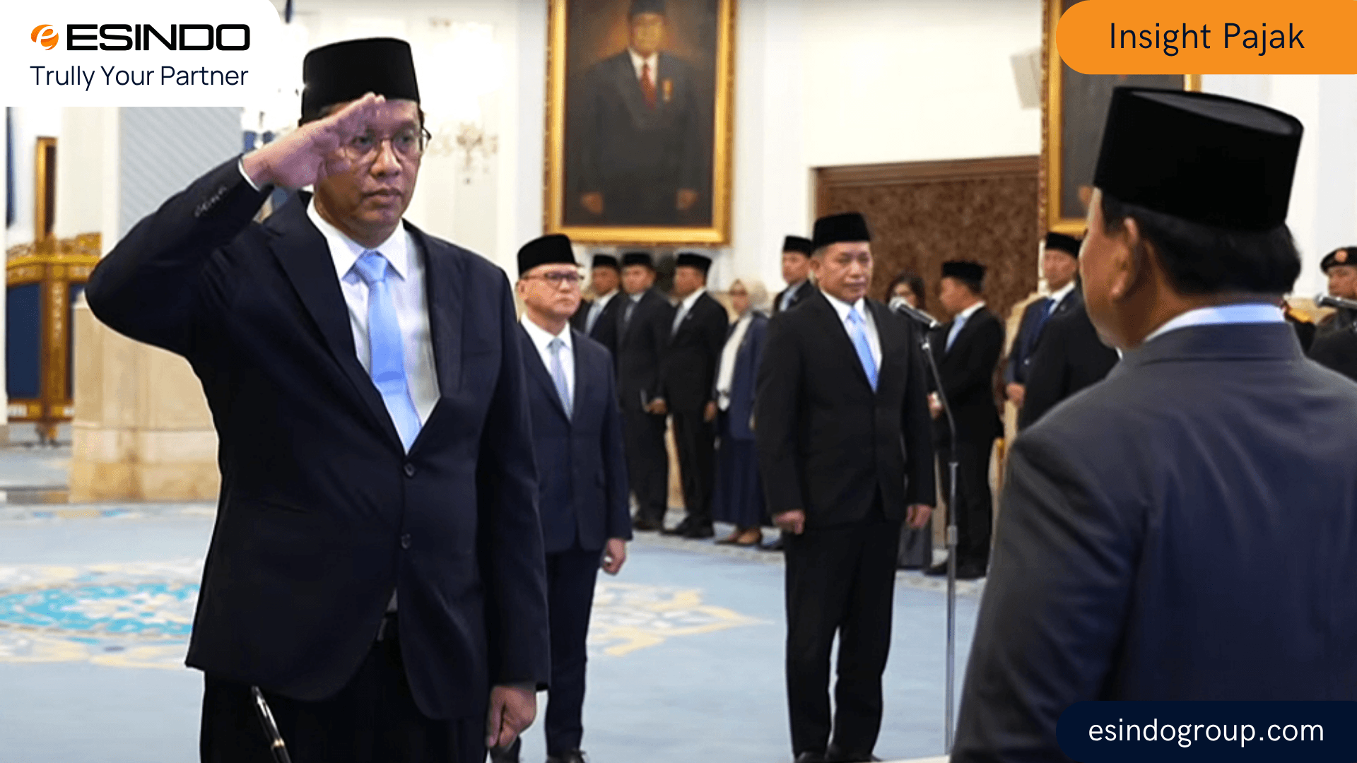 Momen pelantikan Menteri Keuangan Purbaya Yudhi Sadewa dalam upacara resmi kenegaraan. Momen pelantikan Menteri Keuangan Purbaya Yudhi Sadewa dalam upacara resmi kenegaraan.